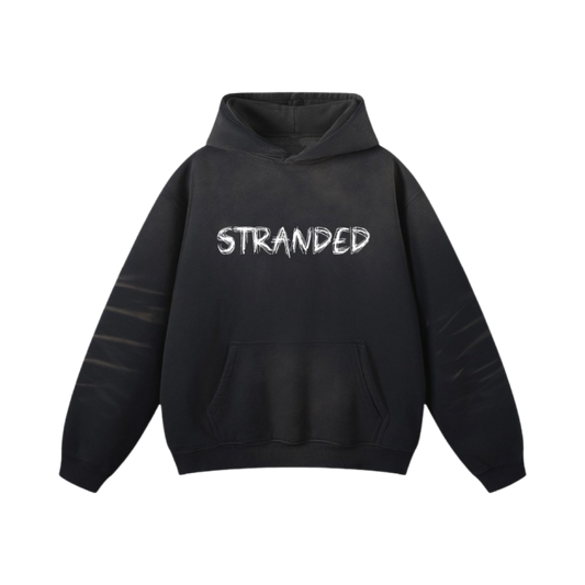 stranded sketch hoodie